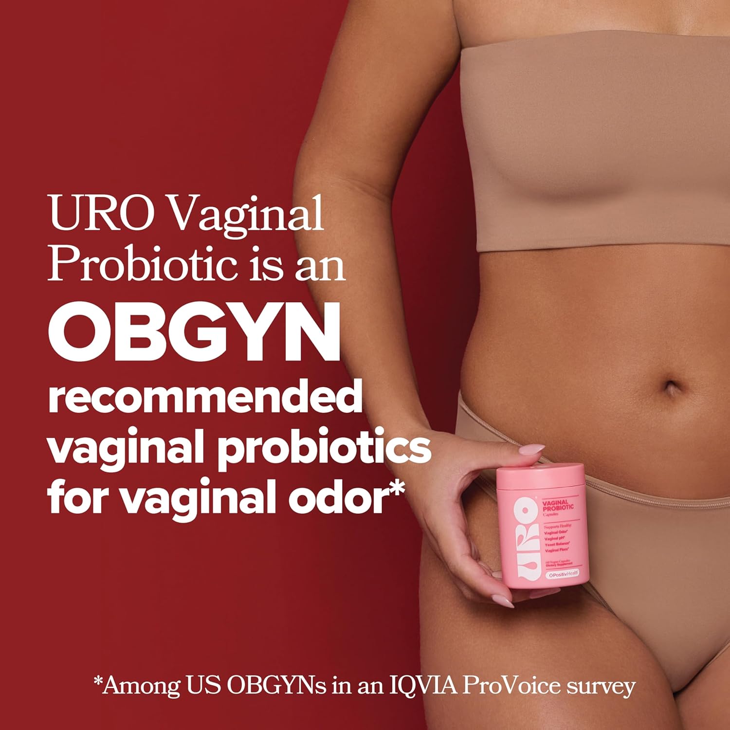 O Positiv URO Vaginal Probiotics for Women pH Balance with Prebiotics & Lactobacillus Probiotic Blend - Image 5