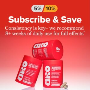 O Positiv URO Whole Body Probiotic 3 packs